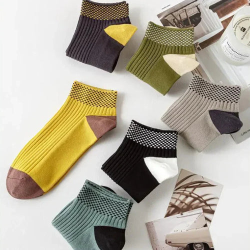Day by Day Premium Soft Cotton Blend Everyday Comfort Socks Multi-Pack
