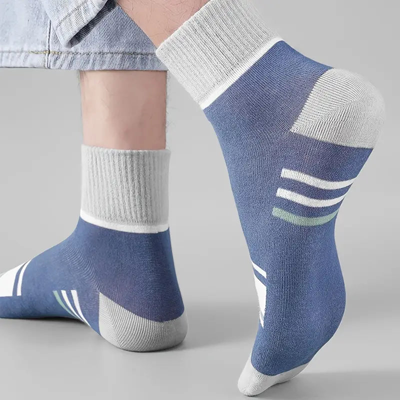 Premium Striped Unisex Edition Socks: Comfortable, Durable, Stylish Everyday Footwear